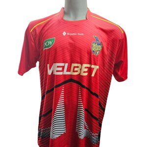 Trinidad Knight Riders Sublimated Cricket Jersey Red #VisitTrinidad | Adult